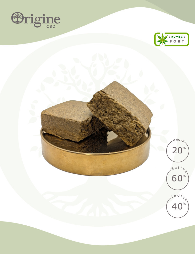 Résine Kief 20 % THC-X Résine Kief 20 % THC-X