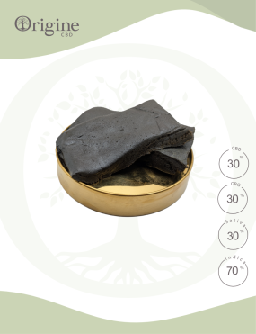 Résine 30 % CBD & 30 CBG...