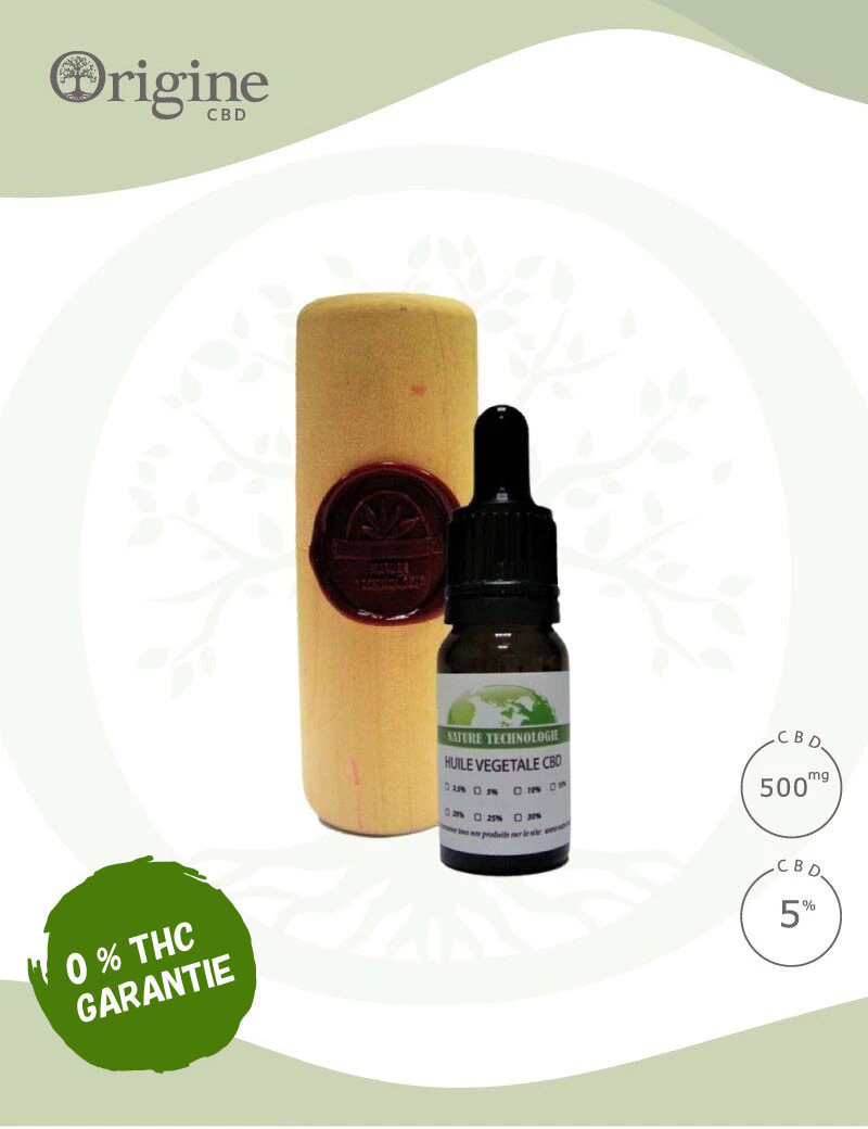 Huile de Chanvre CBD 5 % Huile de Chanvre CBD 5 %