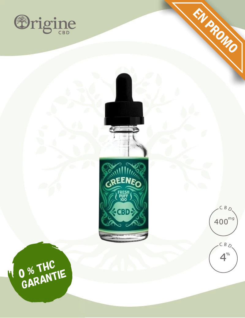 E-liquide Fresh Puff 400mg 4 % CBD E-liquide Fresh Puff 400mg 4 % CBD