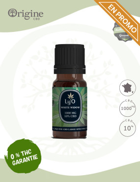 E-Liquide White Widow 1000mg 10 % CBD Ly'O