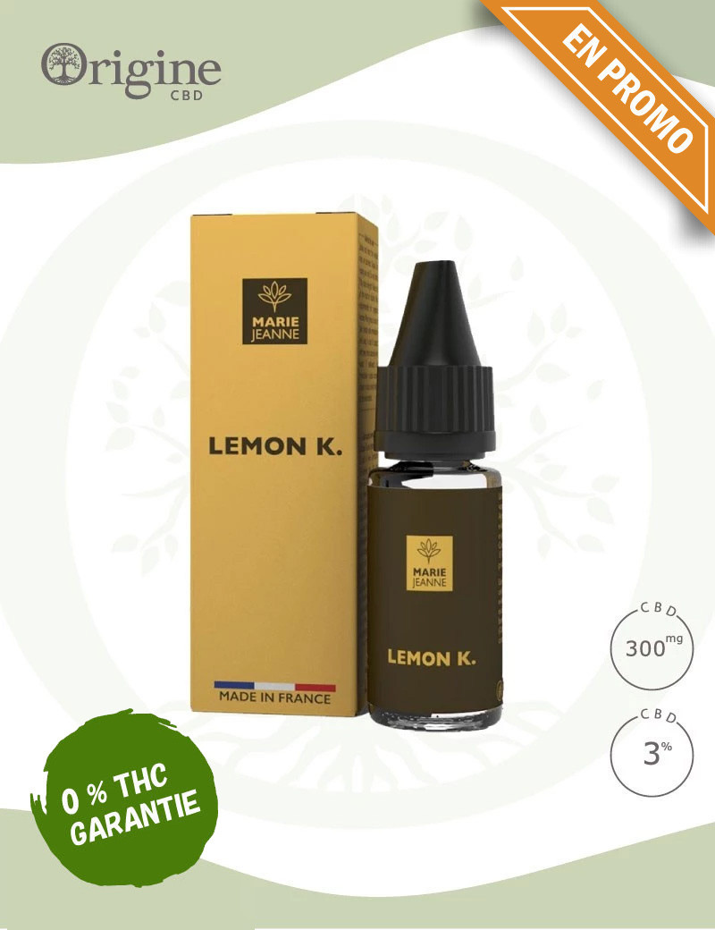 E-liquide Lemon Kush 300mg 3 % CBD