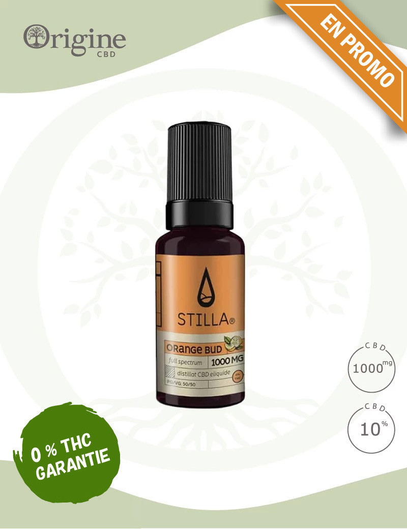 E-liquide Orange Bud 1000mg 10 % CBD