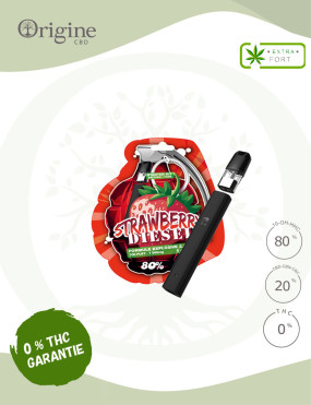 Kit complet Vape Strawberry Diesel 80 % 10-OH-HHC