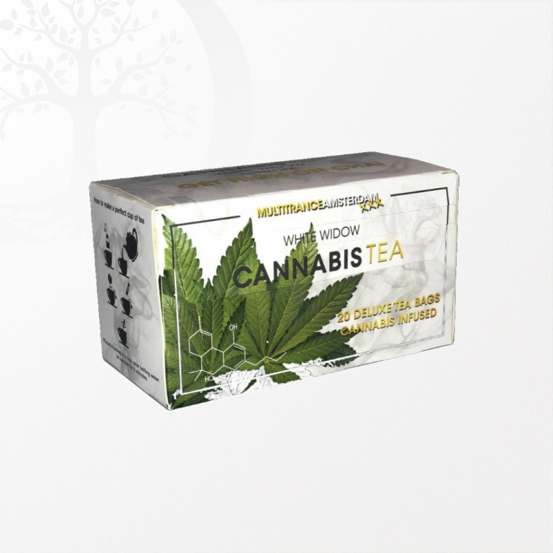 Thé à base de chanvre saveur White Widow