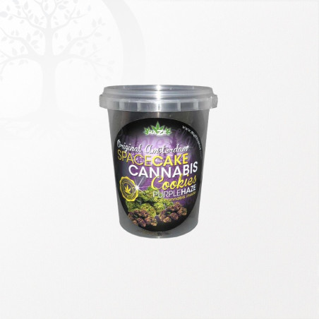 Biscuits Space Cake à base de chanvre saveur Purple Haze