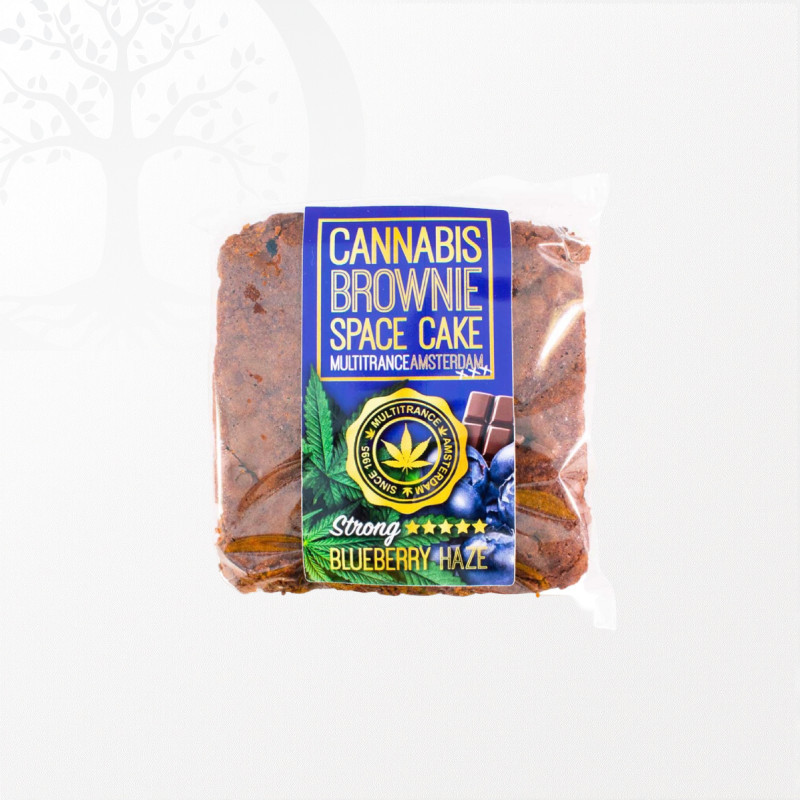 Brownie à base chanvre saveur Blueberry Haze