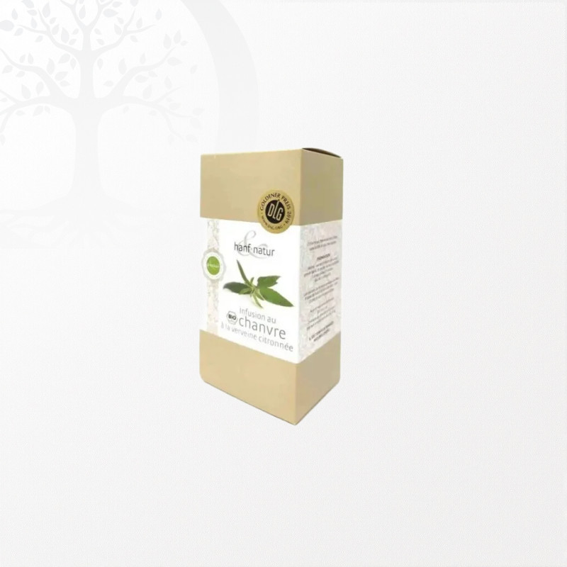 Infusion à base de chanvre saveur Verveine et Citronnelle bio