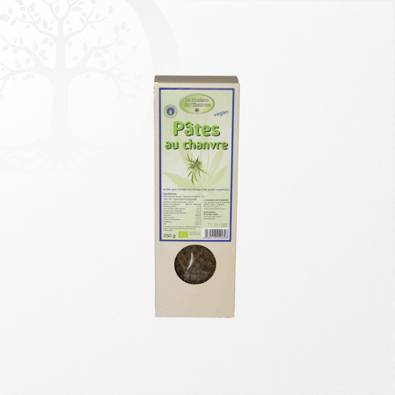 Pâtes au chanvre 250 G Bio