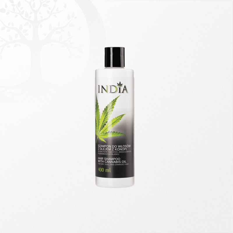 Shampooing à l'Huile de chanvre hydratant et lissant