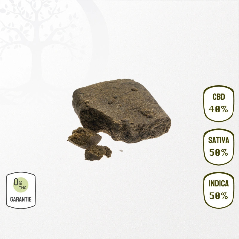Résine 40 % CBD Royal Verde (Sans THC)