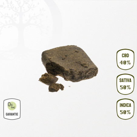 Résine 40 % CBD Royal Verde (Sans THC)