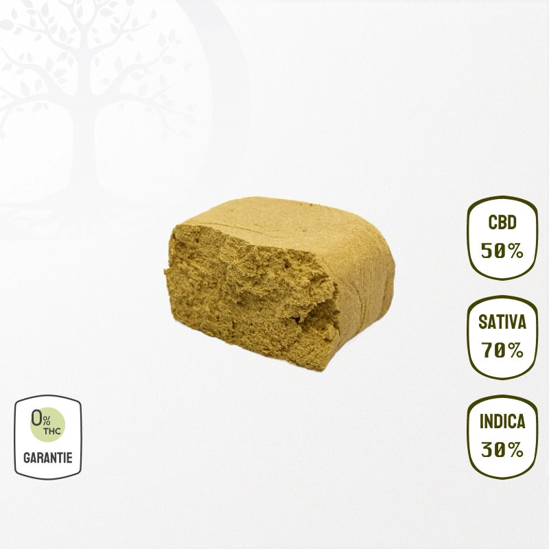 Résine 50 % CBD Super Lemon Haze (Sans THC)