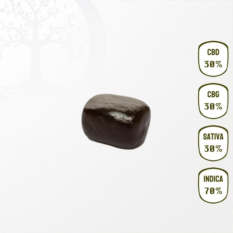 Résine 30 % CBD & 30 CBG l'Afghan