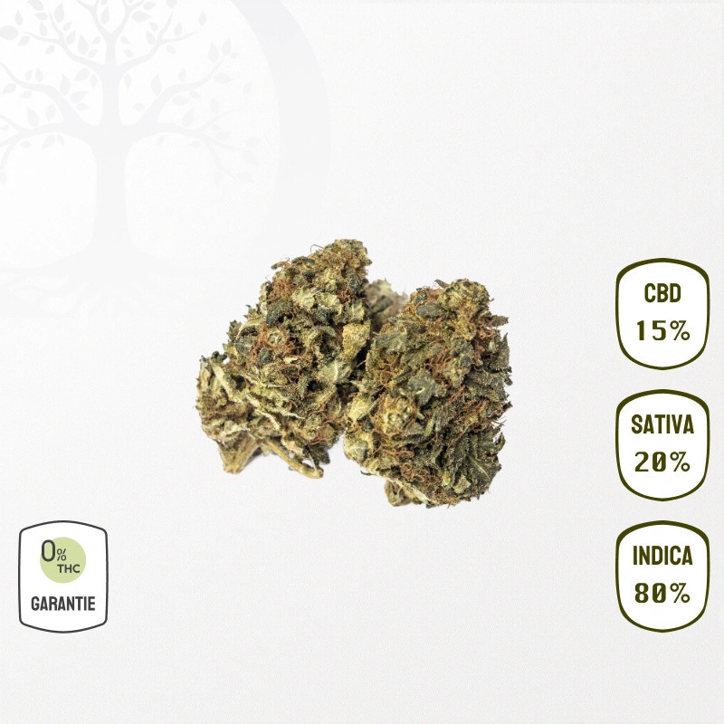 Super Skunk 15 % CBD (Sans THC)