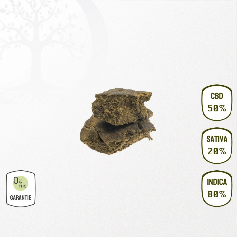 Résine 50% CBD Strawberry Kush (Sans THC)