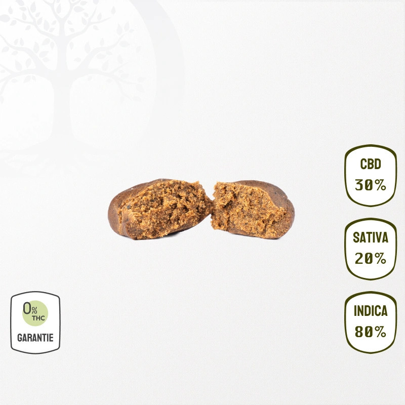 Résine 30 % CBD Strawberry Kush (Sans THC)