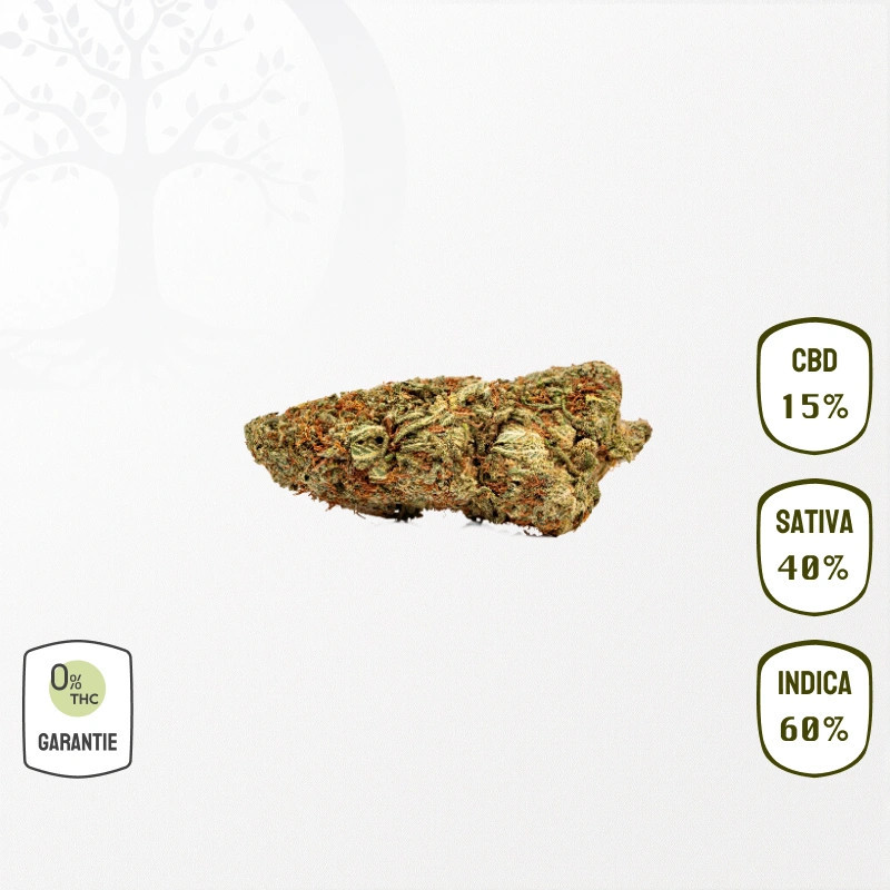 Gorilla Glue 15 % CBD (Sans THC)