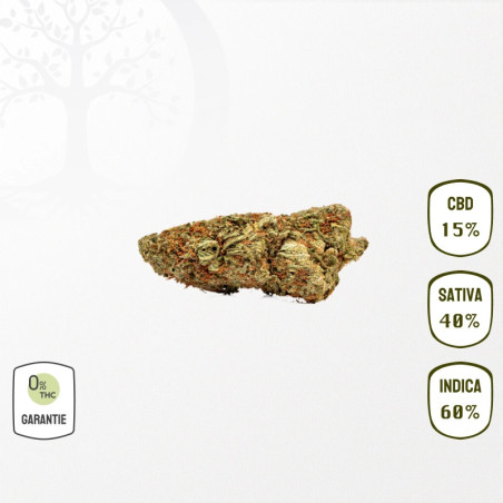 Gorilla Glue 15 % CBD (Sans THC)