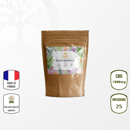 Infusion Anti-Stress + 1000 MG CBD Ly'O