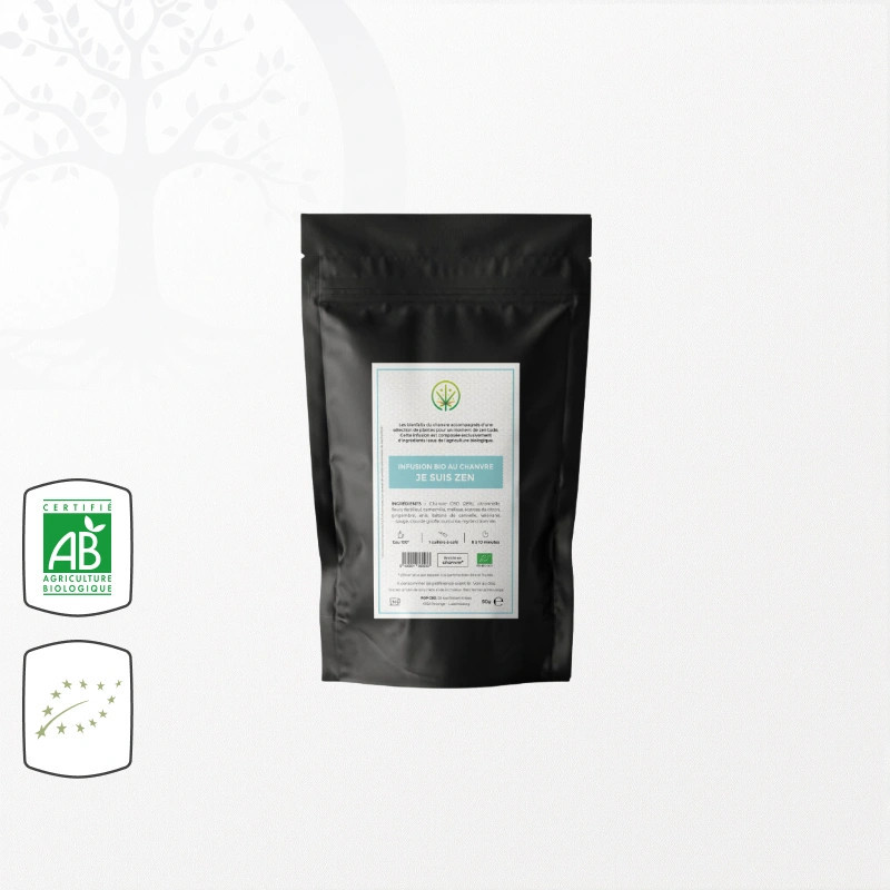 Infusion à base de chanvre je suis zen bio 60g