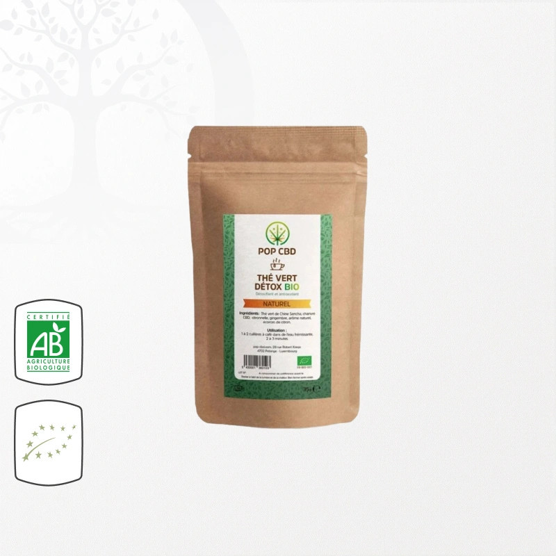 Thé à base de chanvre Détox