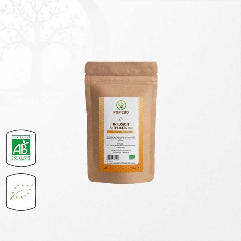 Infusion à base de chanvre Anti-Stress