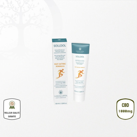 Crème chauffante Musculaire Extra Forte - 1000 mg CBD