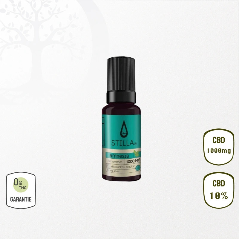 E-liquide Amnésia 1000mg 10 % CBD (Sans THC)