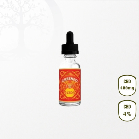 E-liquide Melon Puff 400mg 4 % CBD
