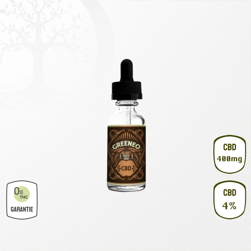 E-liquide Blunt Puff 400mg 4 % CBD (Sans THC)