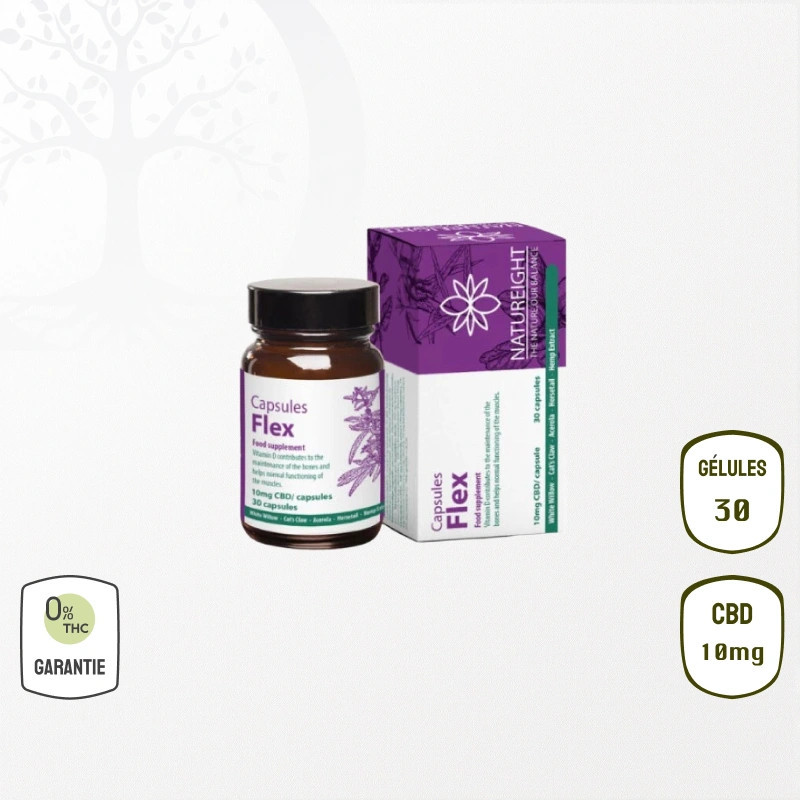 Gélules CBD 10 MG (Sans THC)