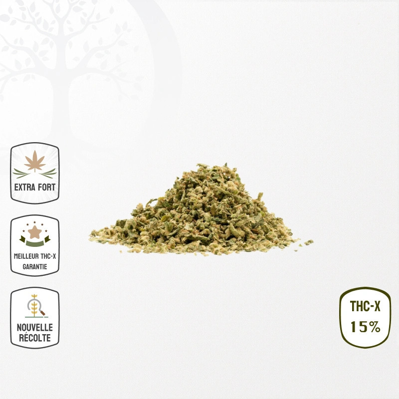 Trim fleurs THC-X 15 %