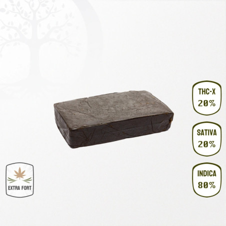 Résine Black Libanais 20 % THC-X