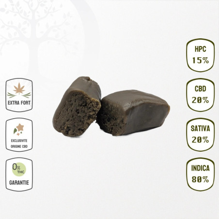 King Hassan 20 % CBD & 15 % HPC (Sans THC)