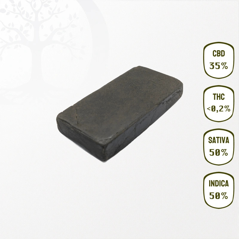 Résine 35% CBD Hash 35