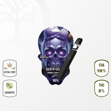 Kit complet Vape Death Gelato CSA 90 %