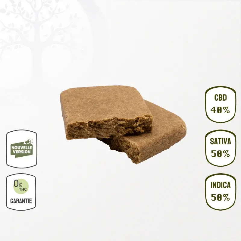 Résine 40 % CBD Royal Verde (Sans THC)