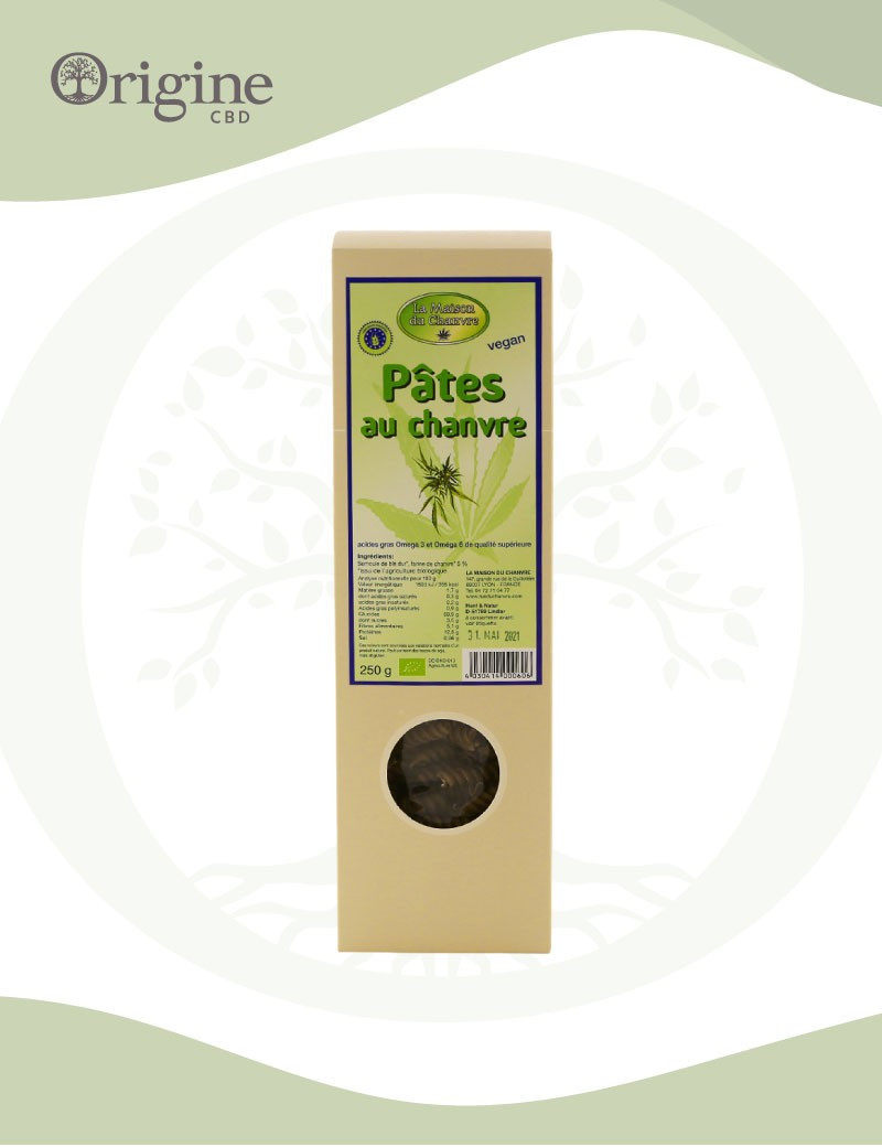 Pâtes au chanvre 250 G Bio