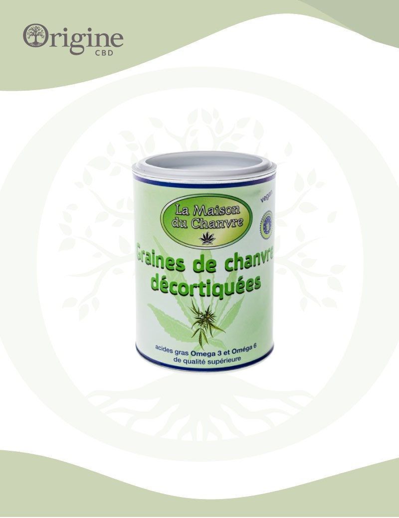 Graines de chanvre décortiquées 150 g Bio Graines de chanvre décortiquées 150 g Bio