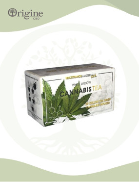 Thé à base de chanvre saveur White Widow