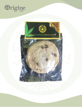 Cookie Space Cake saveur chocolat vanille CBD 2 %