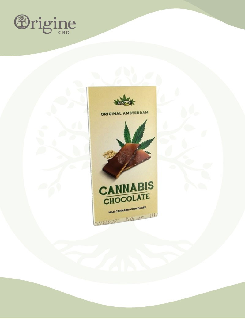 Chocolat au lait avec graines de Chanvre Chocolat au lait avec graines de Chanvre