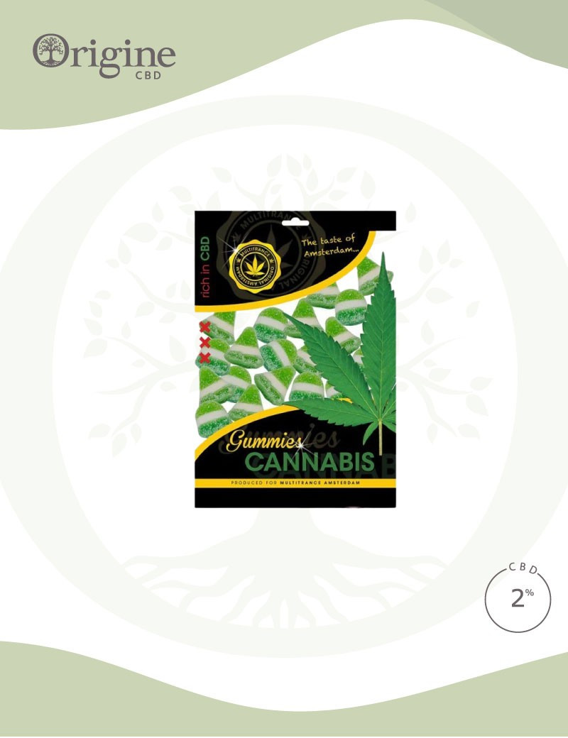 Bonbons Triangles 2% de CBD