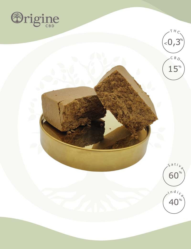 Résine 15 % Pollen CBD