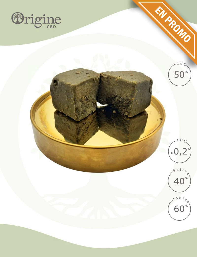 Résine 50 % CBD Classic Brown