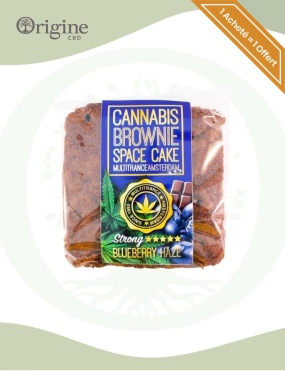 Brownie à base chanvre saveur Blueberry Haze