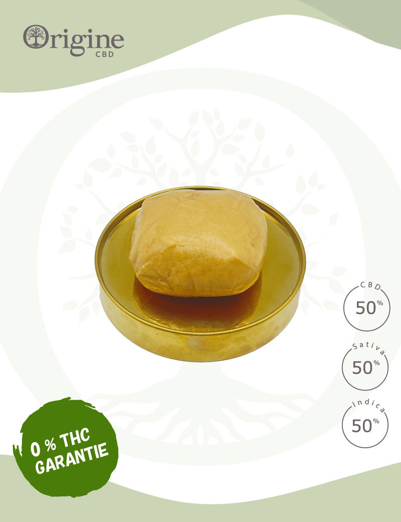 Résine 50 % CBD Amnesia (Sans THC) Résine 50 % CBD Amnesia (Sans THC)