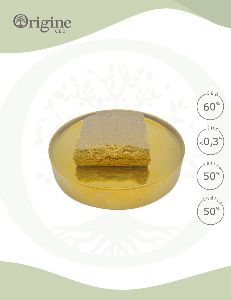 Résine 60 % CBD 3x Filtrée