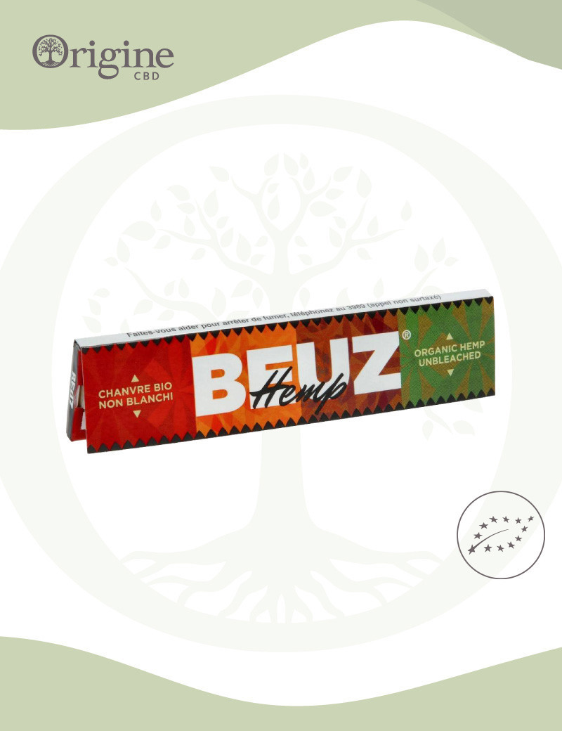 Feuilles à Rouler Beuz Chanvre Bio Non Blanchi